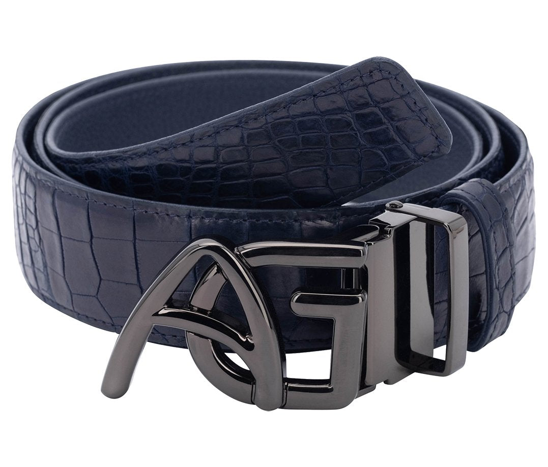 Alligator Navy Blue