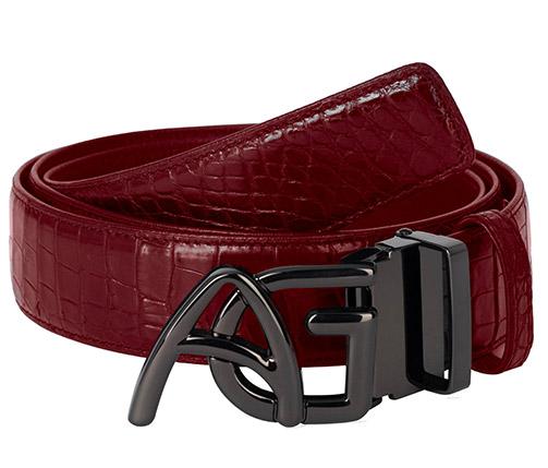 Alligator Burgundy